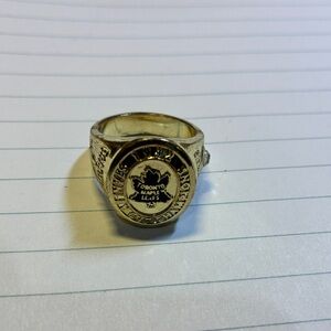 Molson Canadian Stanley Cup Ring Toronto Maple Leafs In Original sleeve opened